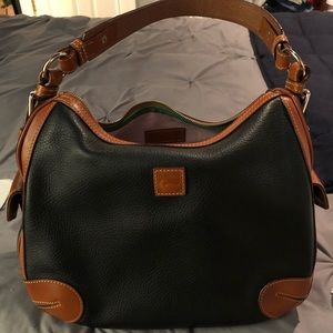 Black & Tan Leather Dooney & Bourke Satchel